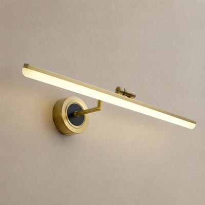 Arcato Vintage Vanity Light – Black/Gold Metal with Adjustable Light Bathroom
