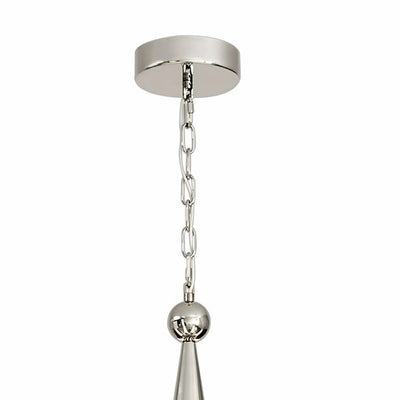 Irondale Industrial Chandelier -- Metal & Acrylic Dimmable for Dining Room