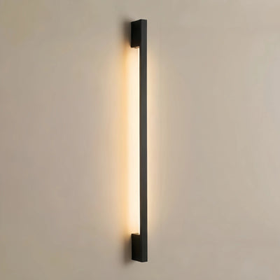 Arcato Modern Linear LED Wall Lamp – Black Wall-Mounted Light for Living Room