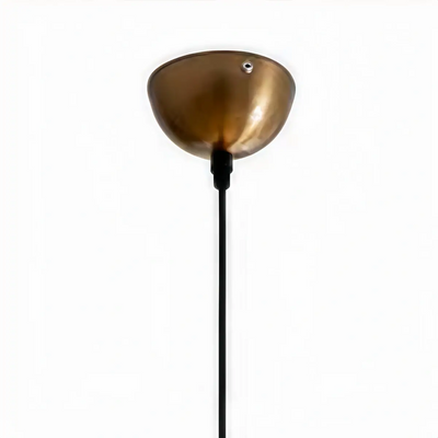 Vetro Retro Glass Pendant Light --Coffee Or White for Dining Room