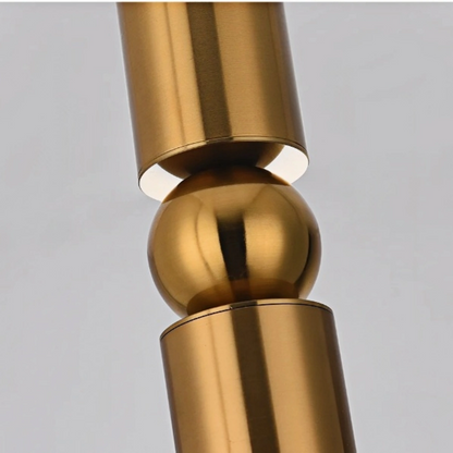 Modern Gold Pendant Light with Soft Warm Glow for Contemporary Interiors