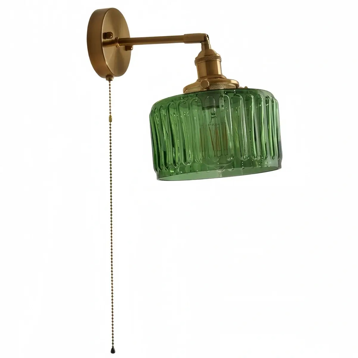 Vetro Vintage Brass Wall Lamp