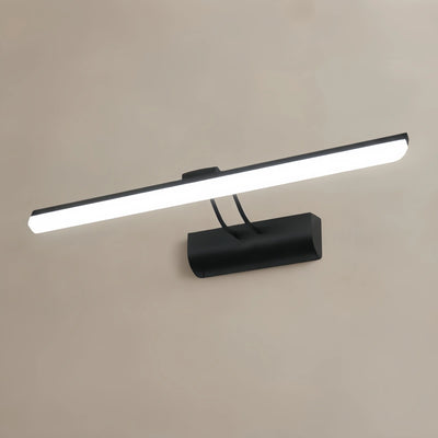 Arcato Modern White Vanity Light - Rectangular Metal Linear Design for Bathroom