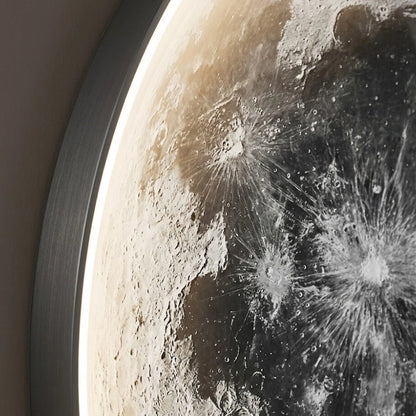 Lunara Moon Wall Night Light – Soft Warm LED Wall Lamp for Nursery & Cozy Home Lighting