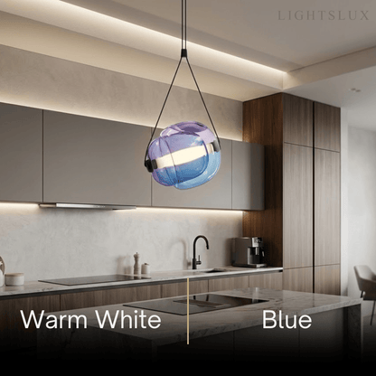 Morandia Modern Minimalist Glass Pendant Light
