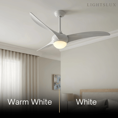 Zenno Modern Ceiling Fan Light 