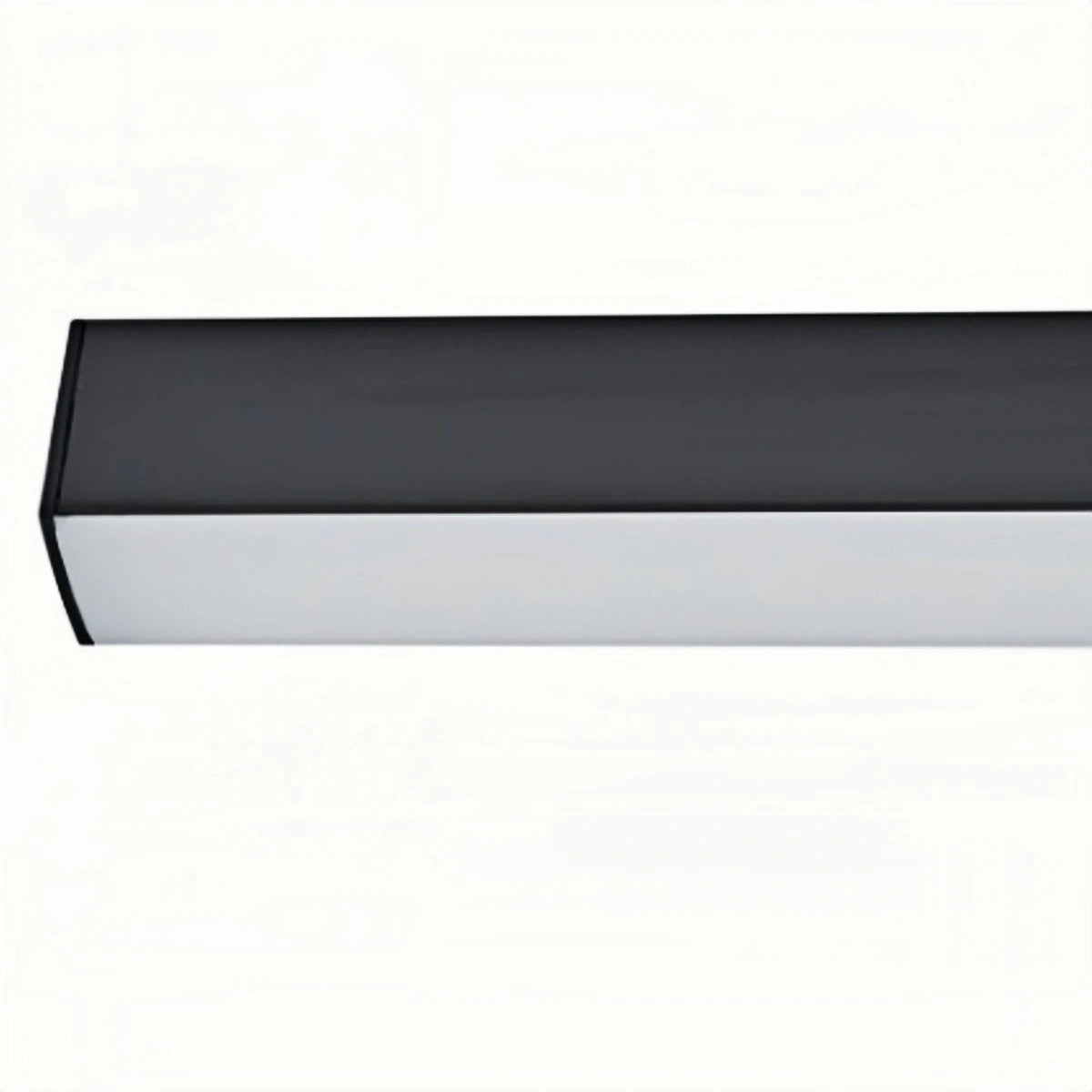 Arcato Minimalist Linear LED Ceiling Light – Black for Living Room