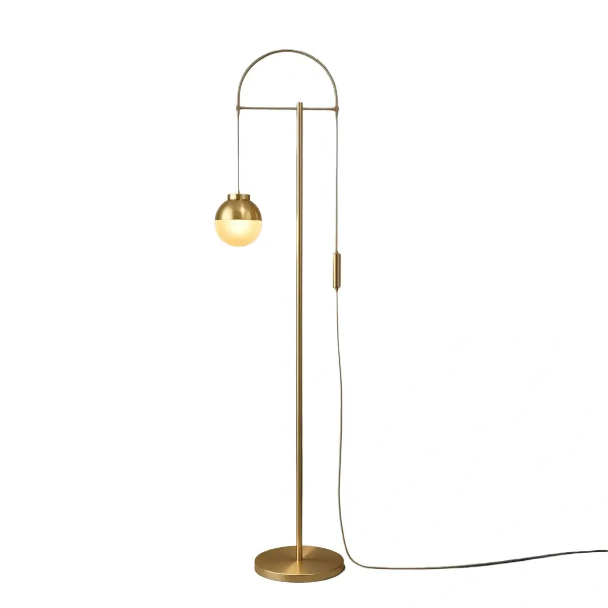 Velora Modern Gold Floor Lamp 