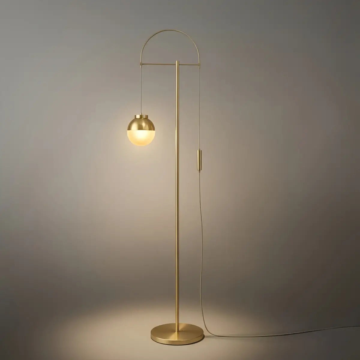 Velora Modern Gold Floor Lamp