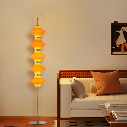 Modern Metal Glass Floor Lamp for Living room