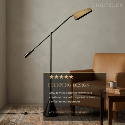 Arcato Minimalist Triangle Floor Lamp 