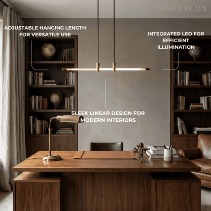 Arcato Modern Metal & Acrylic Pendant Light 
