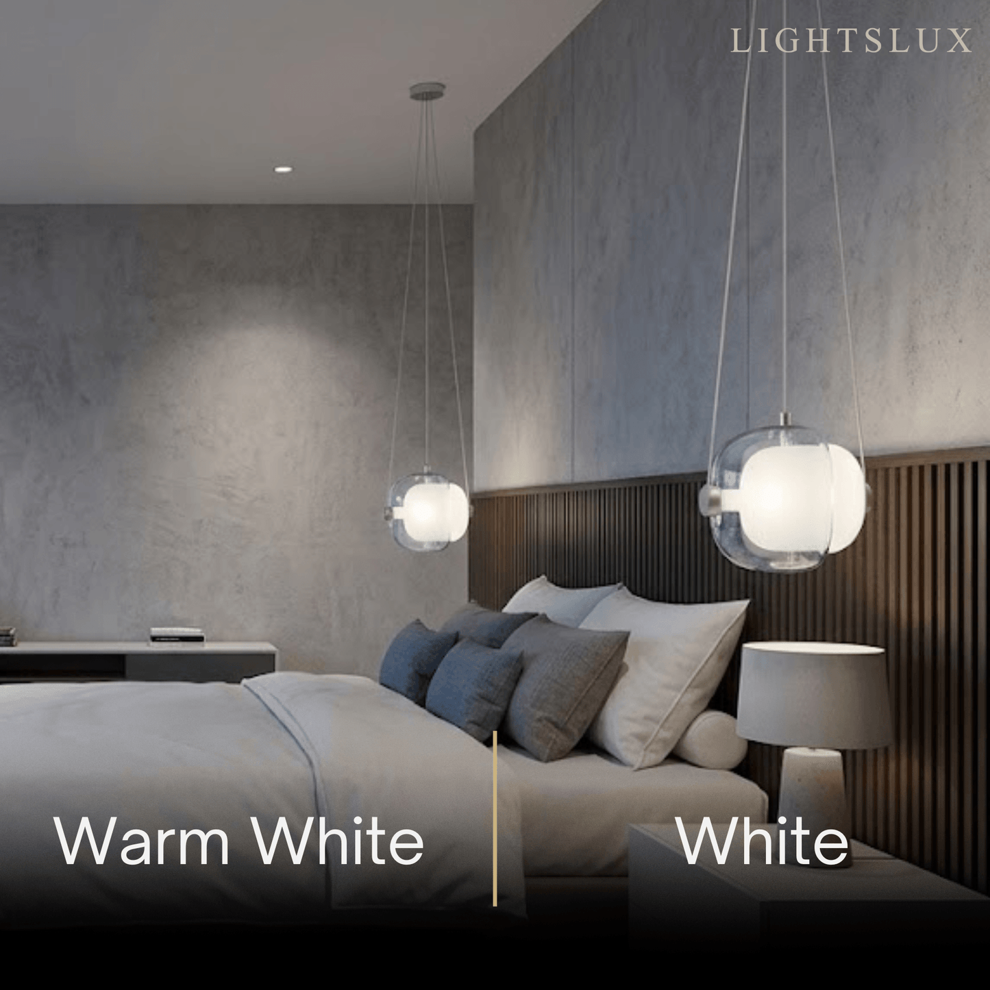 Morandia Modern Minimalist Glass Pendant Light