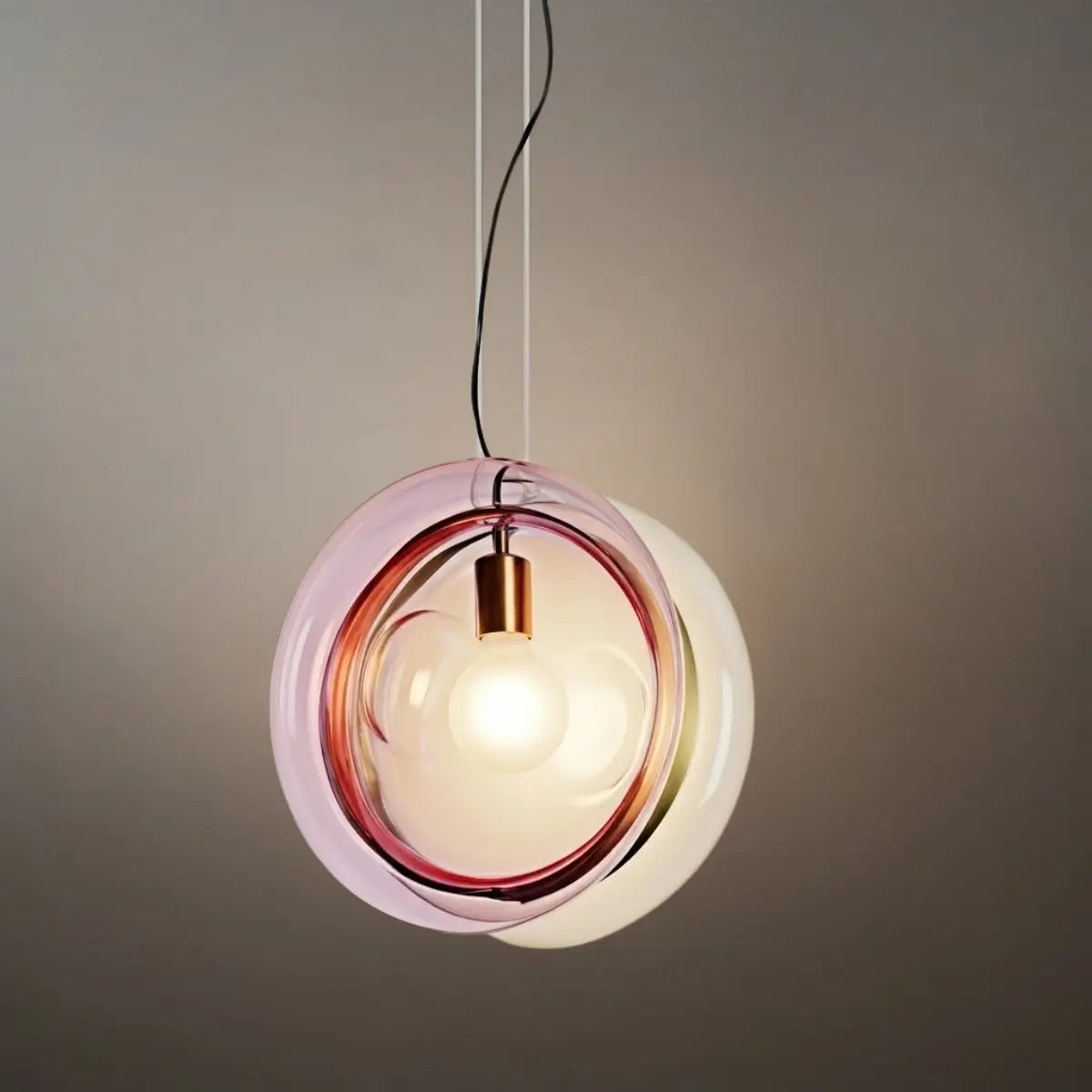 Morandia Designer Round Pendant Light – Blue