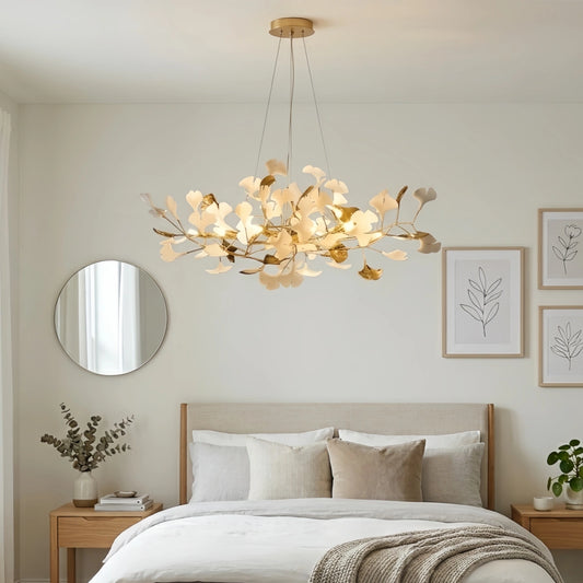 Excelis Art Deco Chandelier – Ceramic Design for Dining Room Living Room