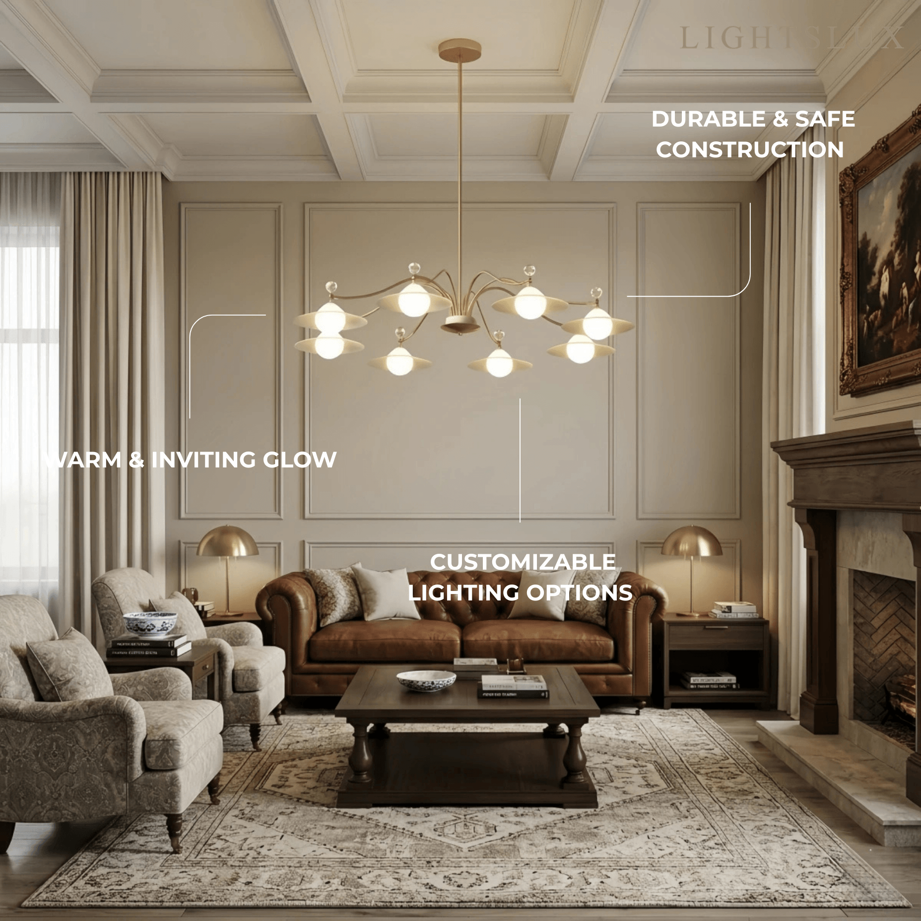 Nebula Modern Crystal Chandelier
