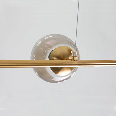 Modern Gold Bubble Chandelier