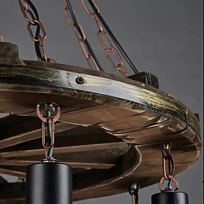 Irondale Vintage Rudder Pendant Light