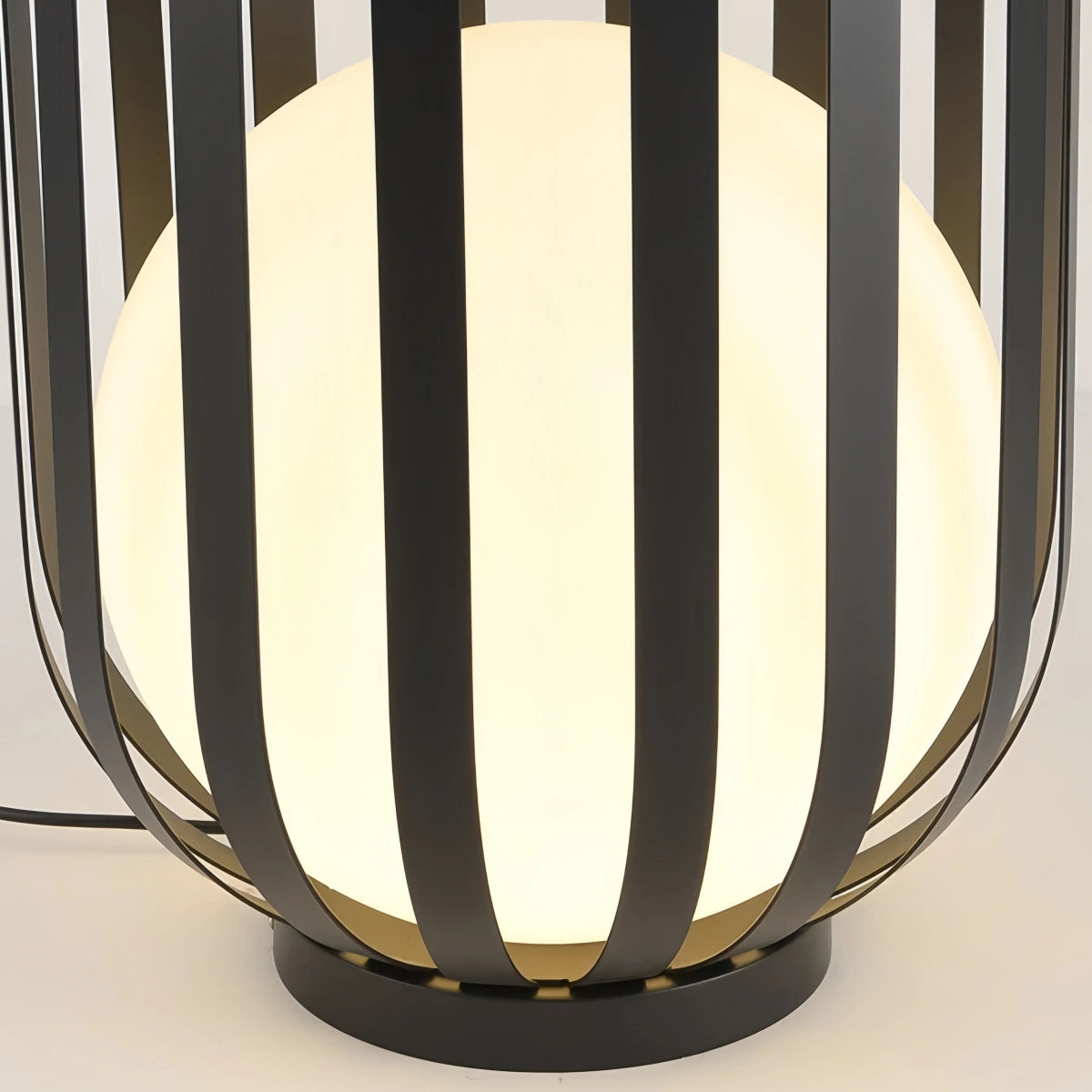 Arcato Modern Black Outdoor Floor Lamp