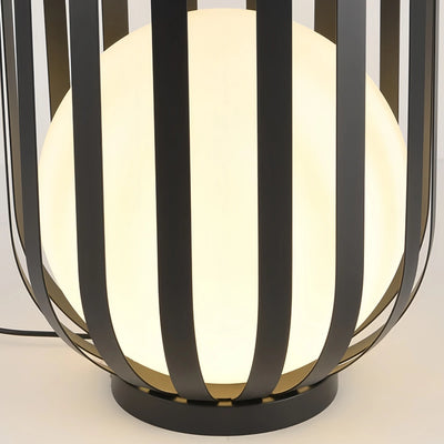 Arcato Modern Black Outdoor Floor Lamp