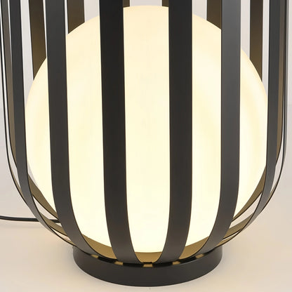 Arcato Modern Black Outdoor Floor Lamp
