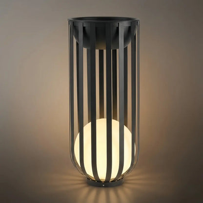 Arcato Modern Black Outdoor Floor Lamp