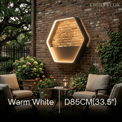 Irondale Art Deco Outdoor Wall Lamp