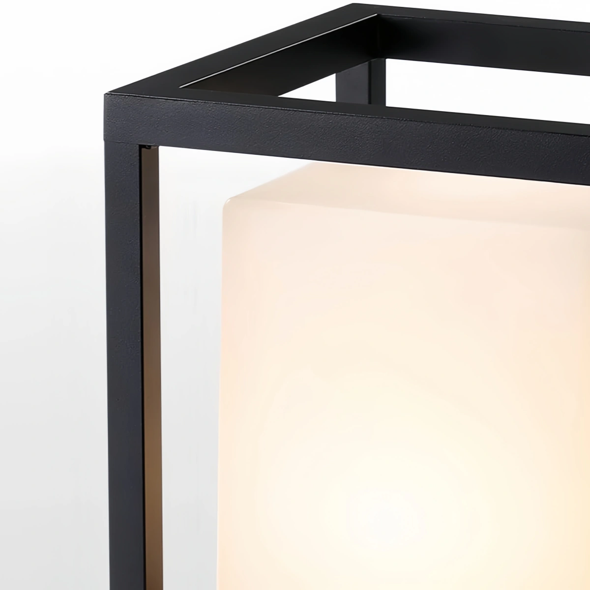 Arcato Modern Square Outdoor Pillar Light