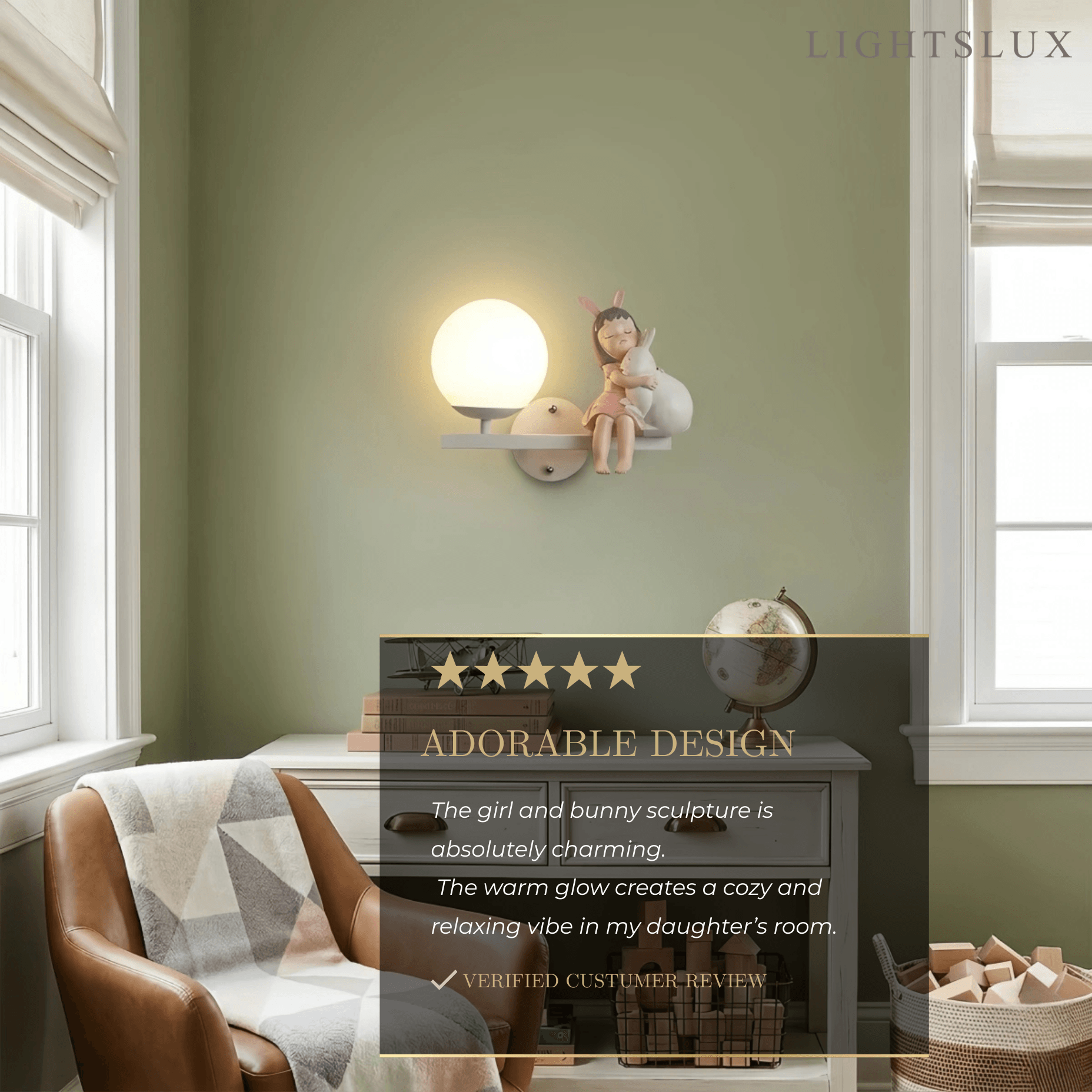 Vivara Art Deco Wall Lamp