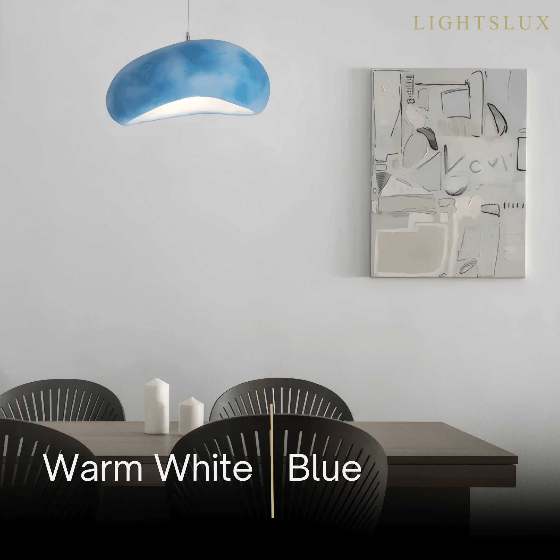 Morandia Modern Bread-Shaped Pendant Light