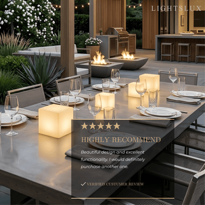 Arcato Modern Outdoor Floor Lamp