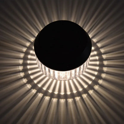 Irondale Modern Solar Pathway Lights - Black