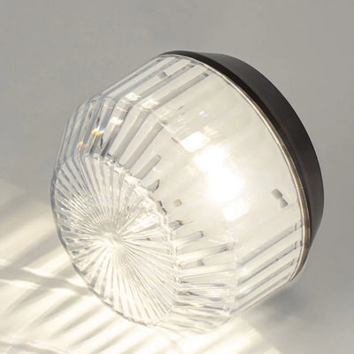 Irondale Modern Solar Pathway Lights - Black