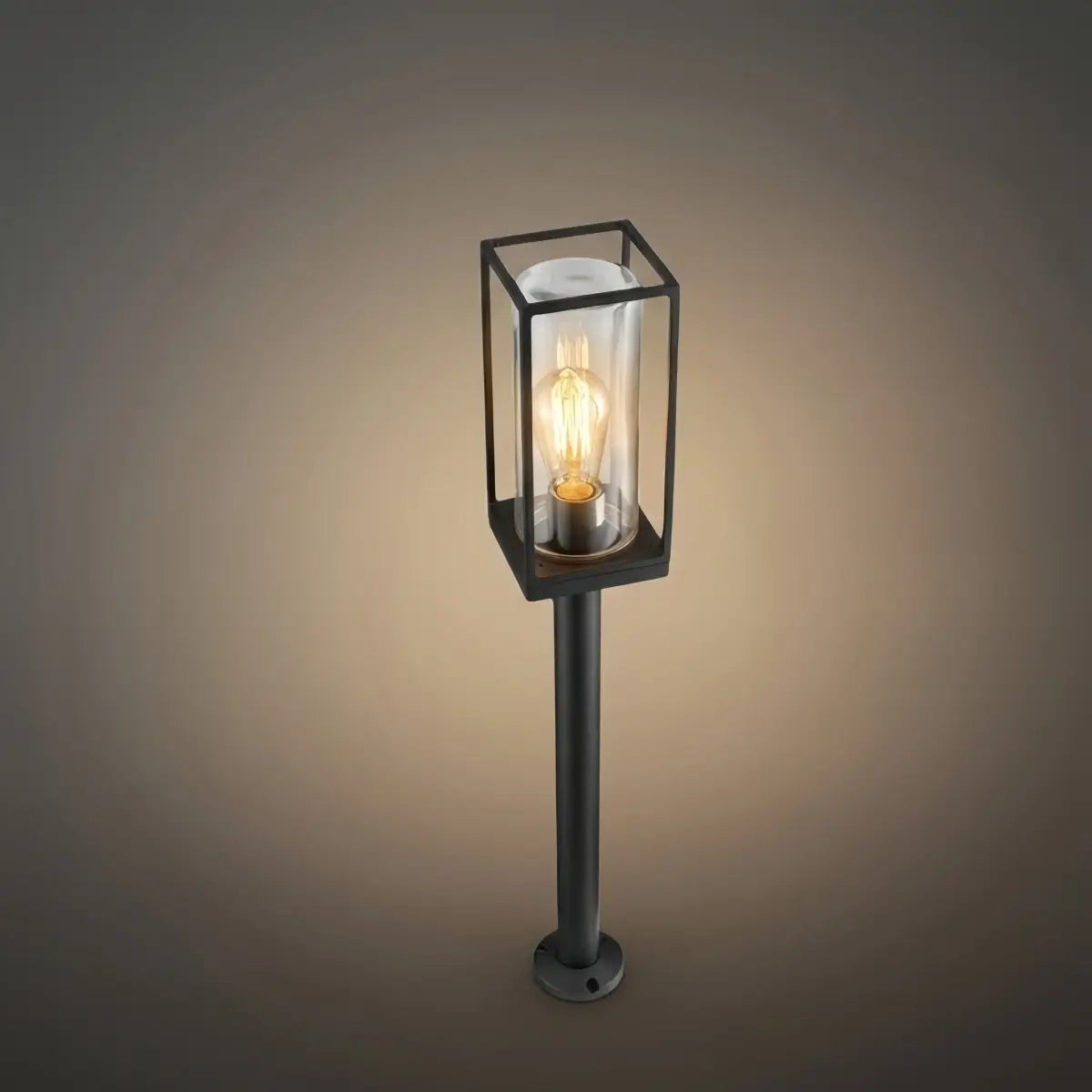 Industrial Modern Rectangular Outdoor Pathway Light