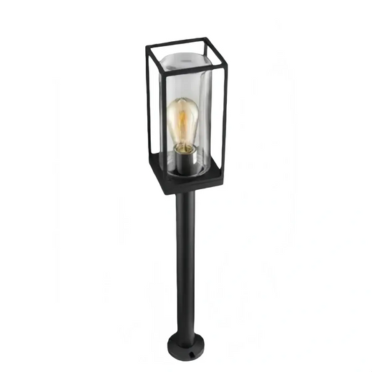 Industrial Modern Rectangular Outdoor Pathway Light