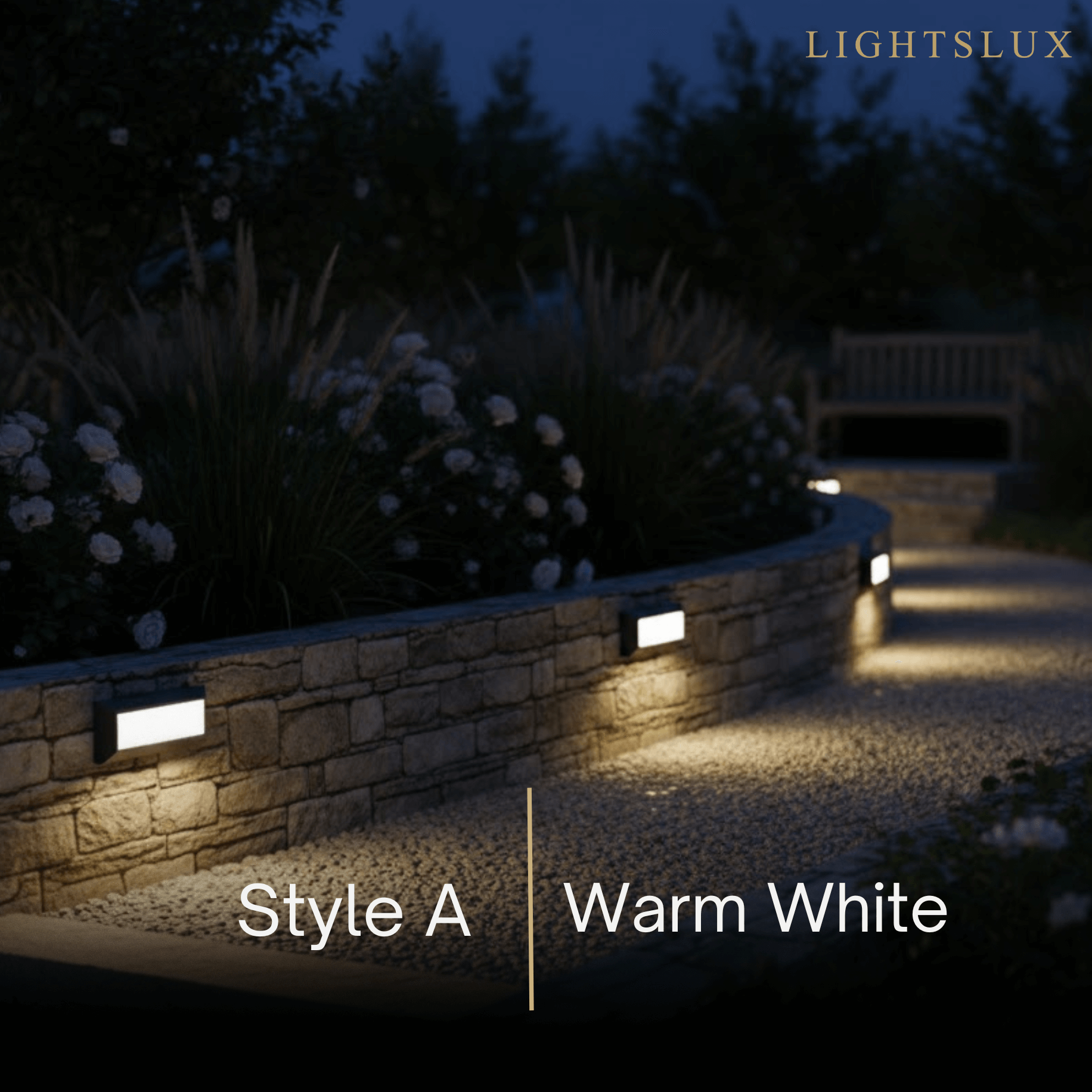 Arcato Modern Outdoor Step Deck Light