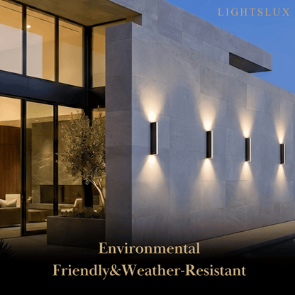 Modern Triangular Outdoor Wall Lamp