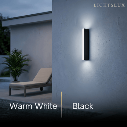 Modern Triangular Outdoor Wall Lamp