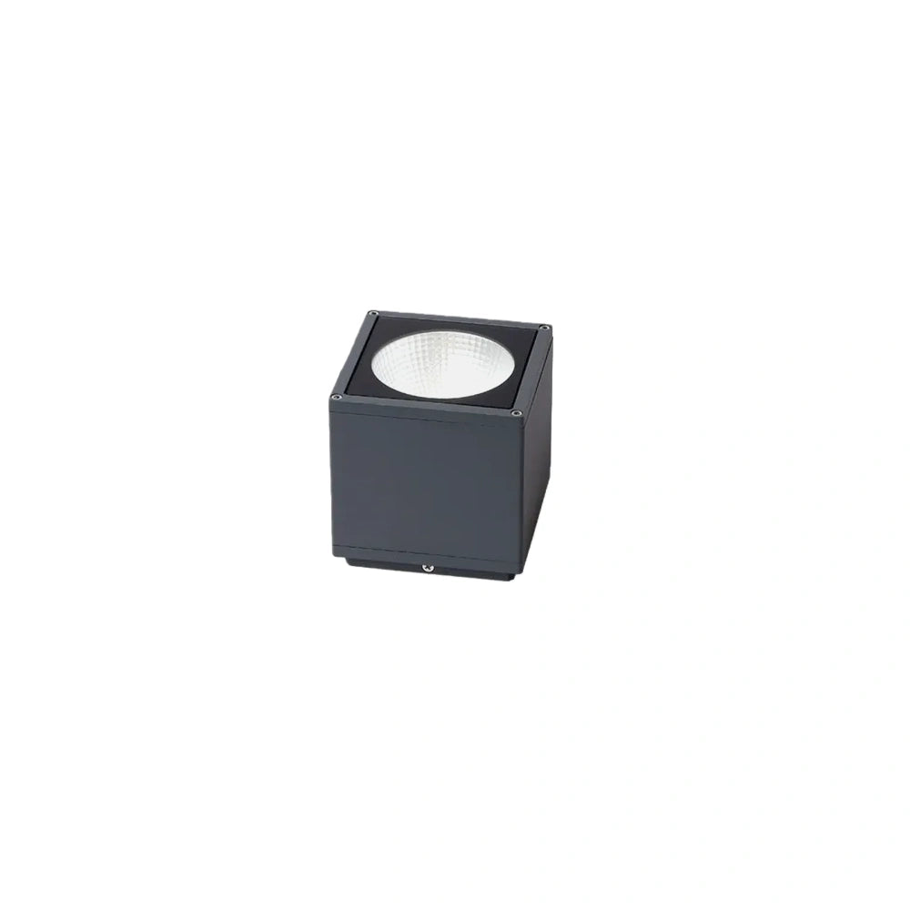 Industrial Outdoor Ceiling Light - Grey