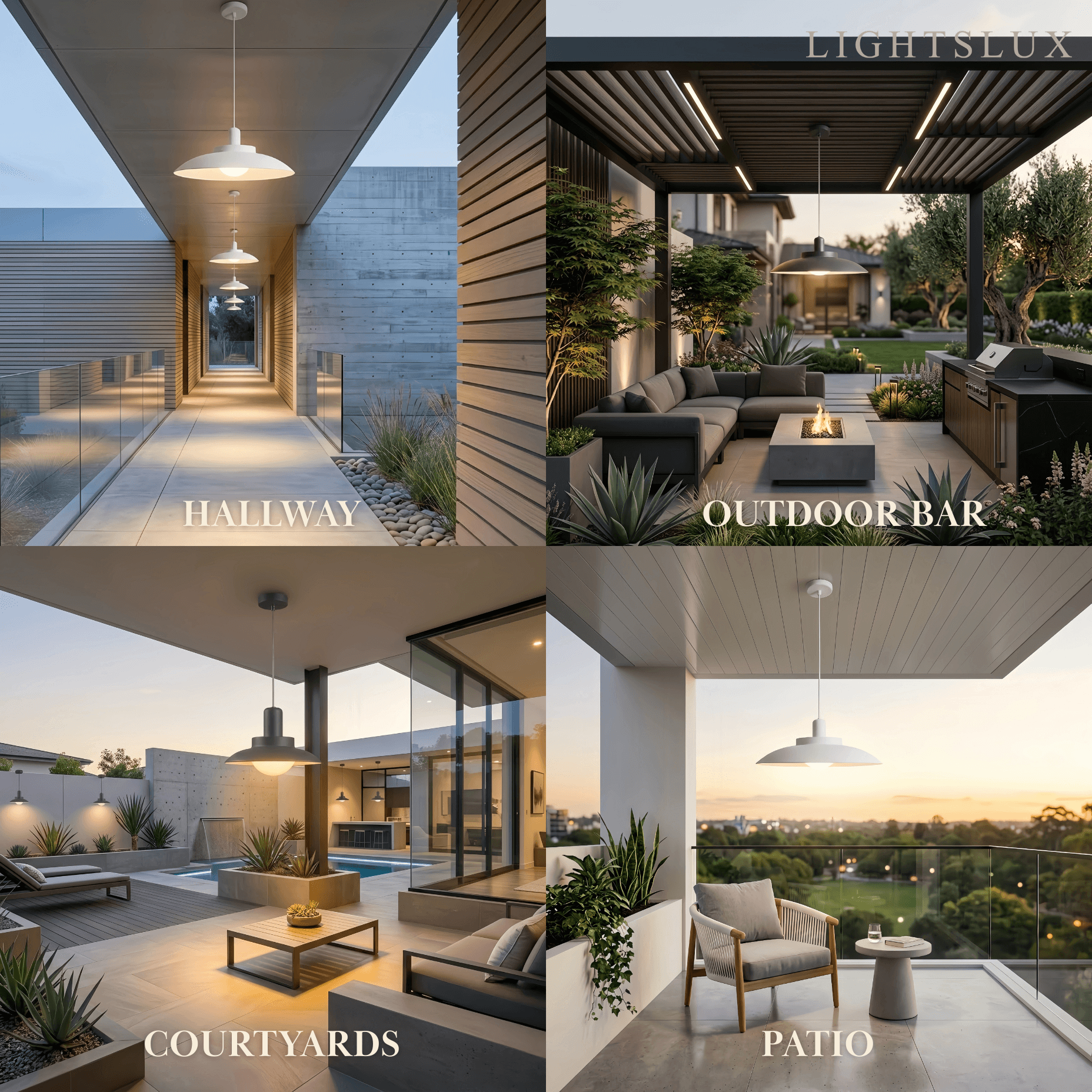 Irondale Modern Outdoor Pendant Ligh