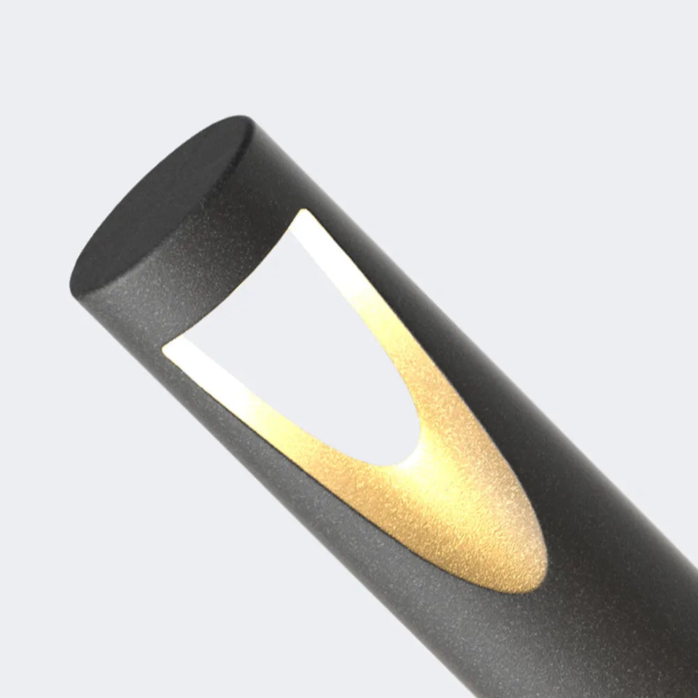 Modern Cylindrical Pathway Light