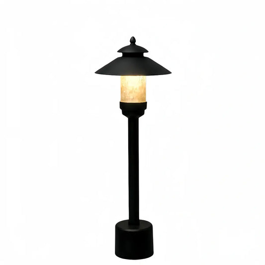 Irondale Modern Hooded Outdoor Pathway Light