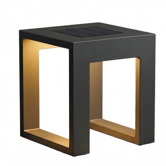 Modern Square Solar Floor Lamp