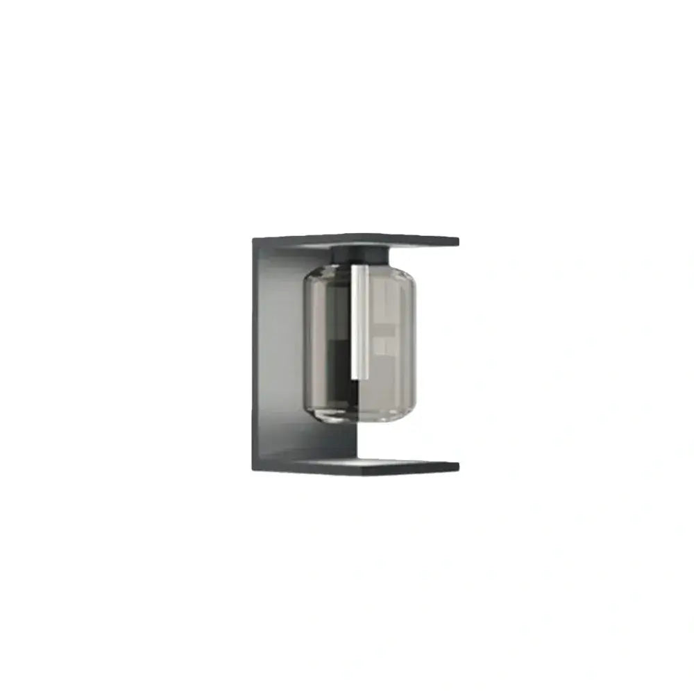  Solar LED Wall Lamp – Black Outdoor Light for Patio