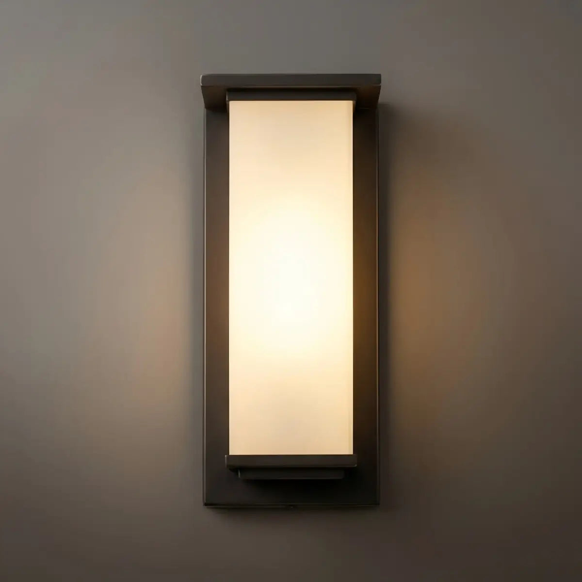 Modern Rectangular Outdoor Wall Lamp