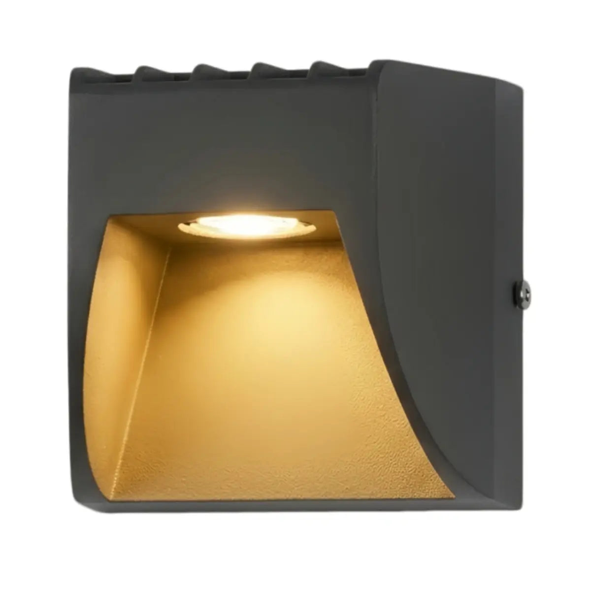 Irondale Industrial Geometric Outdoor Wall Lamp
