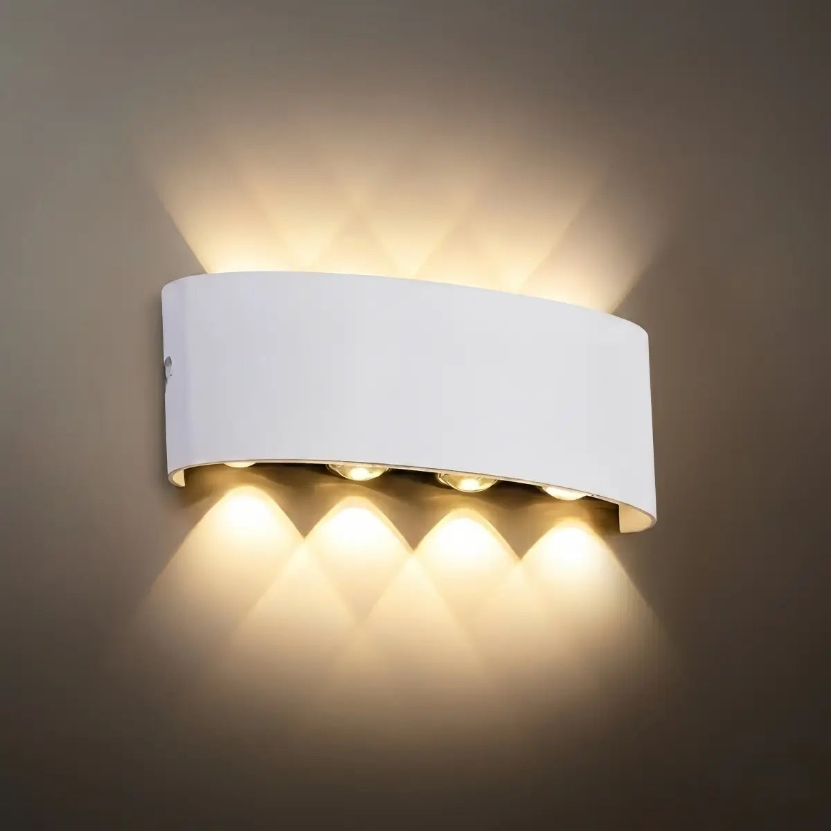 Arcato Modern Outdoor Wall Lamp - Black