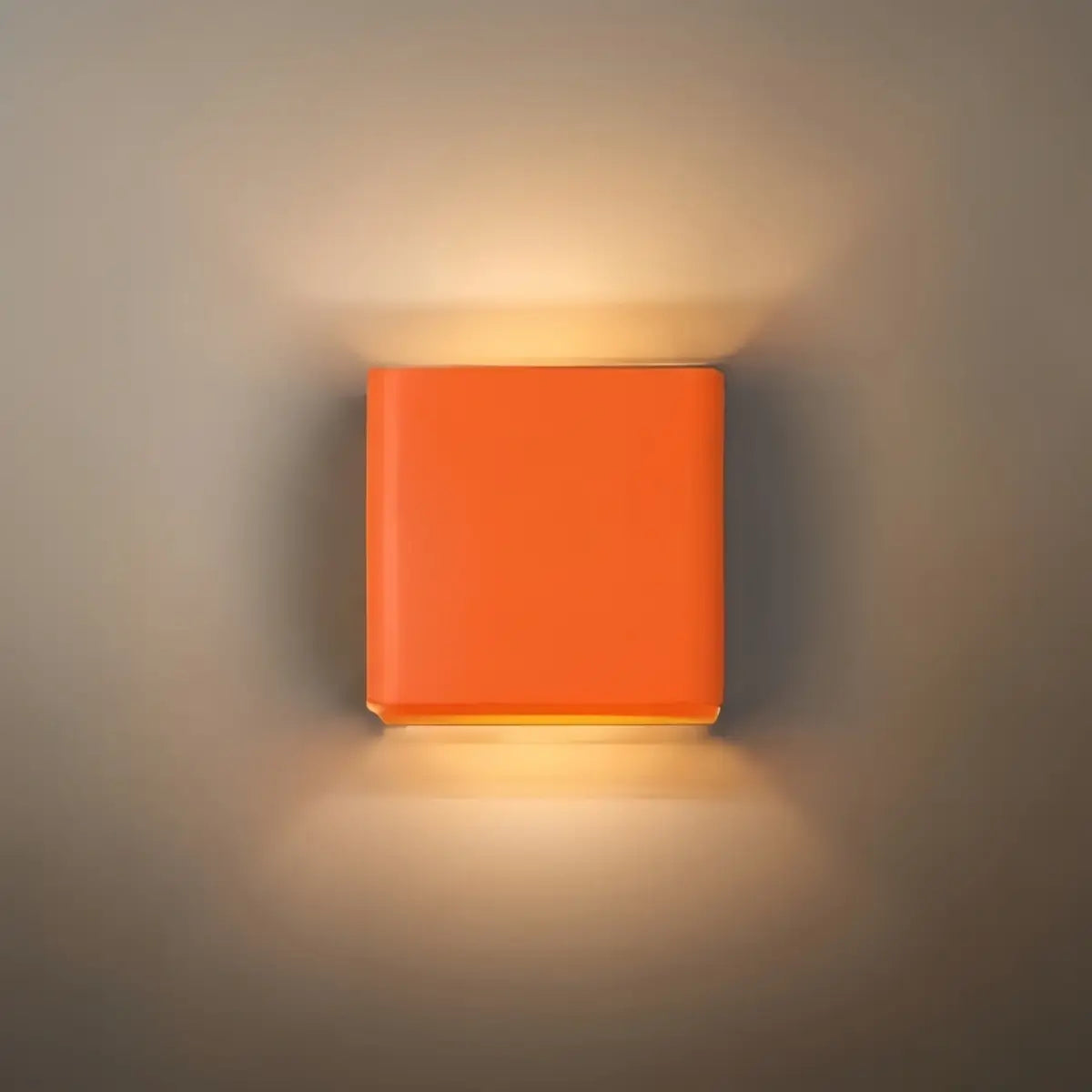 Morandia Modern Square Metal Wall Lamp - 6 Colors