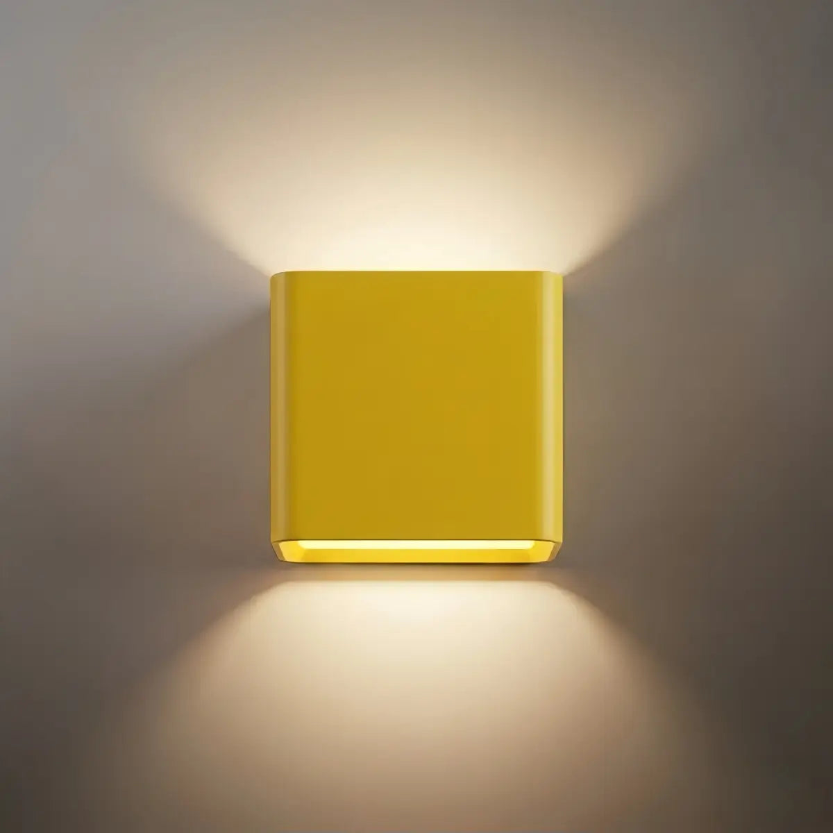Morandia Modern Square Metal Wall Lamp - 6 Colors