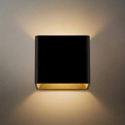 Morandia Modern Square Metal Wall Lamp - 6 Colors